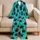 Cute Black Bear Ape Characters For Cozy Weekend Relaxation At Home And Gift Giving Satin Pajamas Set - 5