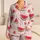 Watermelon Pink Pinstripe Lounge Set For Summer Lounging, Travel And Fruit Lovers Satin Pajamas Set - 1