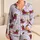 Long Haired Dachshund Woof Dogs Raspberry Sweater Loungewear Gift For Dog Lovers Satin Pajamas Set - 1