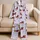 Long Haired Dachshund Woof Dogs Raspberry Sweater Loungewear Gift For Dog Lovers Satin Pajamas Set - 5