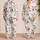 Cute Black and White Cow Bow Tie Loungewear for Cozy Spring Summer Mornings, Women Satin Pajamas Set - 2