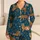 Bengal Tiger Motifs for Cozy Lounging at Home, Vintage Nature Style for Modern Women Satin Pajamas Set - 1