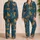 Bengal Tiger Motifs for Cozy Lounging at Home, Vintage Nature Style for Modern Women Satin Pajamas Set - UZYNXN6HXE