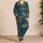 Bengal Tiger Motifs for Cozy Lounging at Home, Vintage Nature Style for Modern Women Satin Pajamas Set - 4