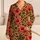 Hibiscus Leopard Rosettes for Tropical Bedtime Comfort, Women's Cozy Home Retreat Satin Pajamas Set - 1