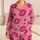 Bubblegum Pink Berry Lip Motif Valentine Lounge Set For Romantic Evenings At Home Satin Pajamas Set - 1