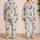 Powder Blue Teddy Bear Stripes For Cozy Sleepwear, Nursery Lounging And Gift Giving Satin Pajamas Set - 2