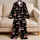 Rosy Cherry Motif for Cozy Lounging and Relaxed Home Days Women's Gift Idea for Her Satin Pajamas Set - 5