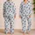 Cherry Gingham Check Lounge Set, Cozy Fall Winter Homewear For Women Relaxing At Home Satin Pajamas Set - 2