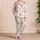 Charming Red Ribbon Bows And Dots For Festive Holiday Lounging, Women's Giftable Sleepwear Satin Pajamas Set - 4