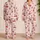 Pink Gingham Cherries For Cozy Home Mornings, Lounging And Sweet Gift Giving For Her Satin Pajamas Set - 2