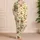 Cherry Pinstripe Garden Fruit Collared Button Up Shorts Set for Cozy Lounging at Home Satin Pajamas Set - 4