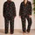 Retro Cherry Fruit Motif for Cozy Evenings, Relaxing Weekends, and Sweet Gift Ideas Satin Pajamas Set - 2
