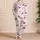 Cherry Stripe Vintage Picnic Two-Piece Lounge Style For Women, Cozy Summer Giftable Satin Pajamas Set - 4