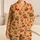 Cherry Gingham Fruit Motif Cozy Lounge Set For Women's Relaxed Summer Mornings At Home Satin Pajamas Set - 1