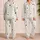 Cozy Celestial Stars for Bedtime and Relaxing, Women's Dreamy Nighttime Lounge Set Satin Pajamas Set - 2