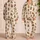 Teddy Bear Motifs for Cozy Bedtime Lounging and Relaxed Weekend Mornings and Home Comfort Satin Pajamas Set - 2