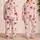 Cute Red Bow Gingham Lounge Set, Cozy Holiday Homewear Gift for Women, Teens, and Girls Satin Pajamas Set - 2