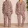 Butterfly Leopard Rosettes Lounge Set For Elegant Homewear And Cozy Gifts For Women Satin Pajamas Set - 2