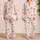 Pink Ribbon Bows for Romantic Lounging and Cozy Bedtime Style, Women's Everyday Gift Satin Pajamas Set - 2