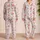 Pink Peony Heart Floral Loungewear for Romantic Bedtime and Cozy Weekend Relaxation Satin Pajamas Set - 2
