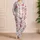 Pink Peony Heart Floral Loungewear for Romantic Bedtime and Cozy Weekend Relaxation Satin Pajamas Set - 4