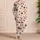 Chocolate Cupcake Stripe Dessert Motif Cozy Bakery Gift Lounge Set for Women and Teens Satin Pajamas Set - 4