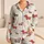 Coral Dachshund Loungewear for Cozy Evenings and Weekend Relaxation for Dog Lovers Satin Pajamas Set - 1