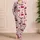 Cherry Fruit Set for Cozy Nights, Relaxed Mornings, and Sweet Gift Giving for Women Satin Pajamas Set - 4