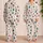 Whimsical Christmas Icons Gift Theme For Cozy Holiday Mornings And Festive Family Photos Satin Pajamas Set - 2