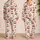 Cherry Fruit Two-Piece Set for Cozy Lounging, Summer Sleep, and Everyday Comfort Satin Pajamas Set - 2