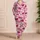 Blush Pink Ribbon Bows With Stripes For Cozy Evenings And Feminine Lounge Style At Home Satin Pajamas Set - 4