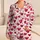 Raspberry Heart Valentine's Loungewear for Romantic Nights and Cozy Home Relaxation Satin Pajamas Set - 1