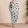 Navy Heart And Bow Stripes For Cozy Summer Lounging At Home Women's Weekend Gift Satin Pajamas Set - 4