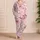 Pink Bow Heart Ribbon Aesthetic for Cozy Nights, Romantic Lounging, and Gift Giving Satin Pajamas Set - 4