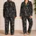 Monochrome Leopard Panther Bow Lounge Gift for Women, Vintage Cat Lover Homewear Satin Pajamas Set - 2
