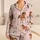 Chestnut and White Horse Equestrian Set for Cozy Lounging, Gifts for Horse Lovers Satin Pajamas Set - 1