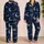 Celestial Moon And Planet Night Sky Motifs For Cozy Home Lounging And Relaxation Satin Pajamas Set - 2