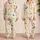 Celestial Moon And Star Nighttime Comfort For Cozy Bedtime Lounging At Home, Women's Satin Pajamas Set - 2