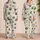 Cute Monster Mummy Eye Cartoon for Cozy Summer Home Relaxation and Halloween Fans Satin Pajamas Set - 2