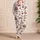 Cherry And Leaf Motif For Cozy Evenings, Relaxed Weekend Lounging And Gift Giving Satin Pajamas Set - 4