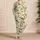 Olive Green Heart Motif Cream Botanical Style Cozy Loungewear Gift For Women And Teens Satin Pajamas Set - 4