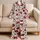 Burgundy Poppy Botanicals for Elegant Summer Lounging and Relaxing Gift Ideas for Women Satin Pajamas Set - 5