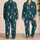 Folk Fish Motif for Relaxed Bedtime Lounging and Cozy Weekend Mornings at Home Indoors Satin Pajamas Set - 2