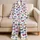 Multicolor Ribbon Bows For Cozy Lounging, Relaxed Weekends, And Gift Giving For Her Satin Pajamas Set - 5