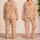 Golden Retriever Dogs, Cozy Home Lounge Gift For Dog Lovers And Golden Retriever Fans Satin Pajamas Set - 2