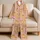 Golden Retriever Dogs, Cozy Home Lounge Gift For Dog Lovers And Golden Retriever Fans Satin Pajamas Set - 5