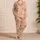 Golden Retriever Dogs, Cozy Home Lounge Gift For Dog Lovers And Golden Retriever Fans Satin Pajamas Set - 4
