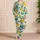 Lemon Citrus Fruit and Leaf Motifs for Cozy Home Lounging, Women's Stretch Comfort Satin Pajamas Set - 4