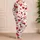 Scattered Red Heart Motifs for Valentine’s Day Couples Matching Romantic Gift Idea Satin Pajamas Set - 4